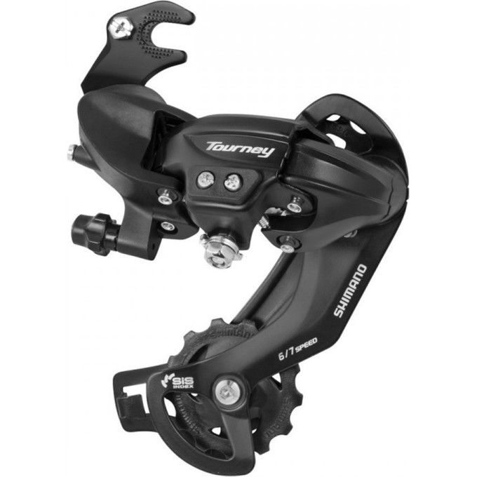 Переключатель задний SHIMANO TOURNEY, TY300, 6/7 скоростей, крепление на ось ERDTY300B