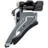 Переключатель передний SHIMANO DEORE, M4100-M, SIDE-SWING, на хомут 34,9(с адаптером 28,6/31,8), для 2x10 скоростей, угол:64- IFDM4100MX4