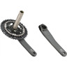 Система SHIMANO DEORE, M6000-3, 170 мм, интегрированный вал, 10 скоростей, 40/30/22T без каретки, черный EFCM6000CX002X