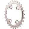Звезда передняя для велосипеда SHIMANO DEORE для FC-M530, 26T, серебристого цвета Y1GY26000